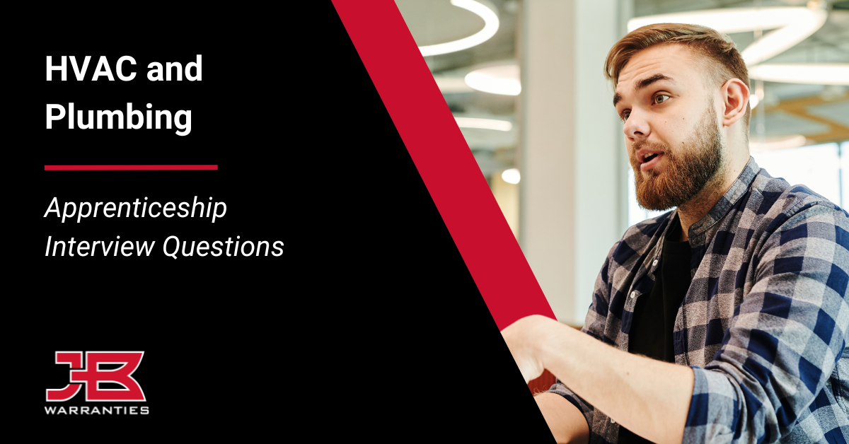 HVAC & Plumbing Apprenticeship Interview Questions